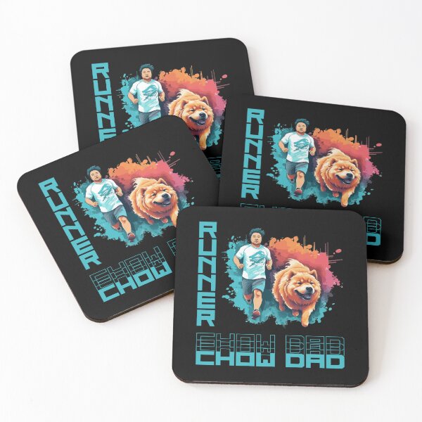 Item preview, Chow Chow Running Partner - A Motivating Design for Active Dog Dads designed and sold by brindled.