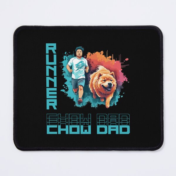 Item preview, Chow Chow Running Partner - A Motivating Design for Active Dog Dads designed and sold by brindled.