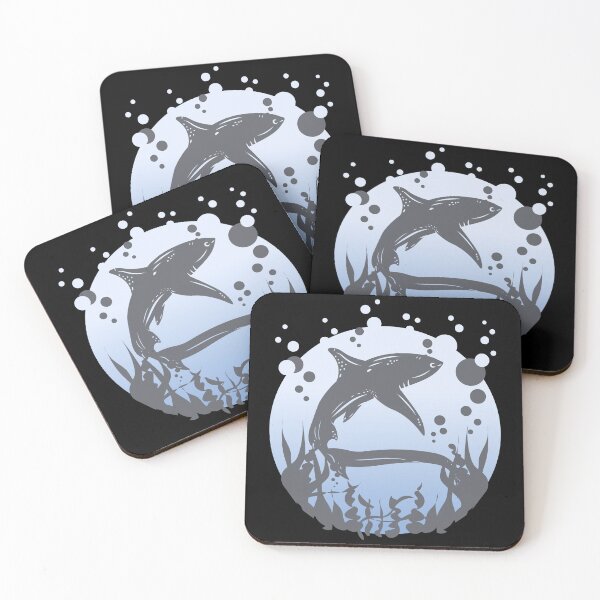 Item preview, Just A Girl Who Loves Sharks designed and sold by Harmonick-Tees.