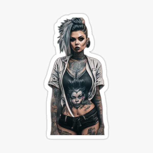 Sexy Tattooed Girl Merch & Gifts for Sale | Redbubble