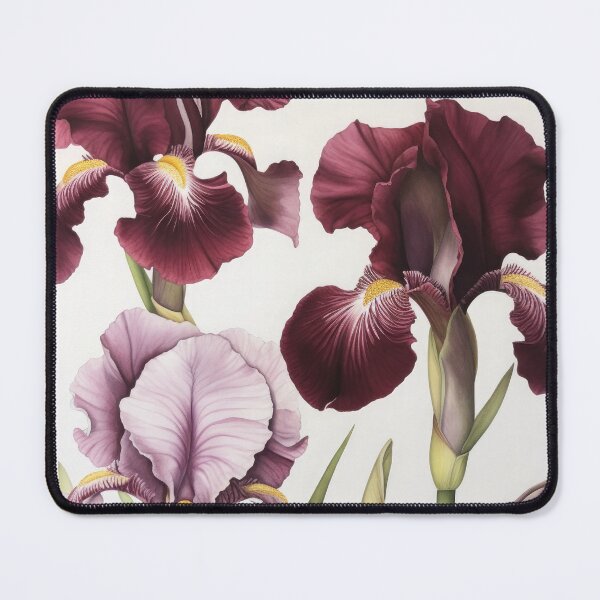 Item preview, Maroon Irises designed and sold by Vanover Designs.