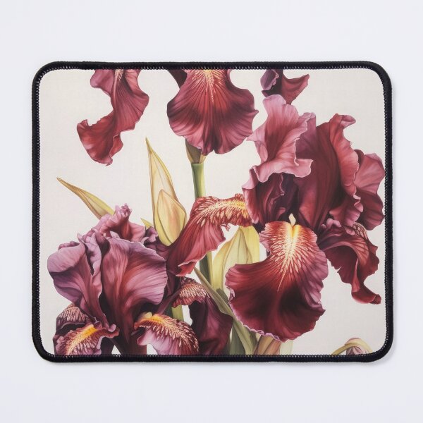 Item preview, Maroon Irises designed and sold by Vanover Designs.