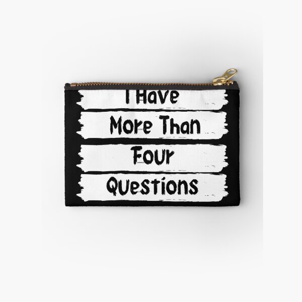 Item preview, I Have More Than Four Questions designed and sold by Aleena  the princess.