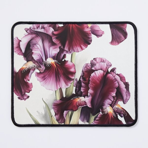 Item preview, Maroon Irises designed and sold by Vanover Designs.