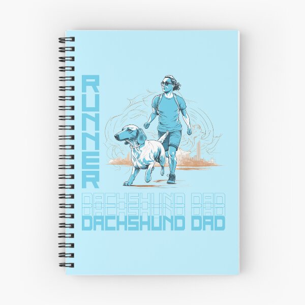 Item preview, Dachshund Running Partner - A Motivating Design for Active Dog Dads designed and sold by brindled.