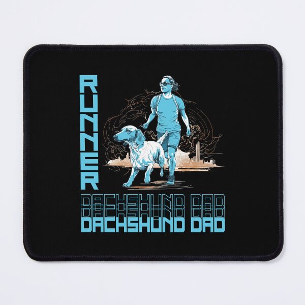 Item preview, Dachshund Running Partner - A Motivating Design for Active Dog Dads designed and sold by brindled.
