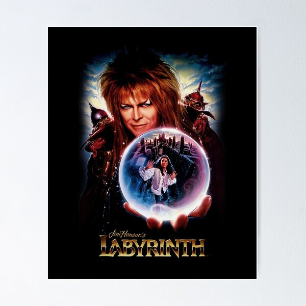 Poster de DENTRO DEL LABERINTO, 1986 (LABYRINTH), dirigida por JIM HENSON.  Copyright TRISTAR PICTURES. - Album alb3016617