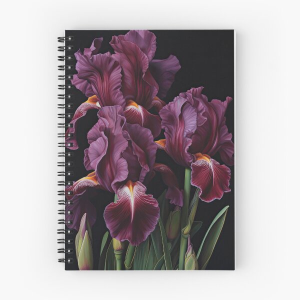Item preview, Maroon Irises designed and sold by Vanover Designs.