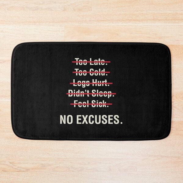 Item preview, No Excuses designed and sold by Venus Complete.