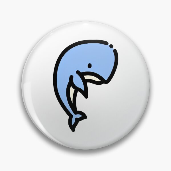 Item preview, Blue whale sticker designed and sold by Stickers N More.