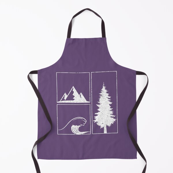 Item preview, Mountain Wave Pine Tree Nature designed and sold by franktact.