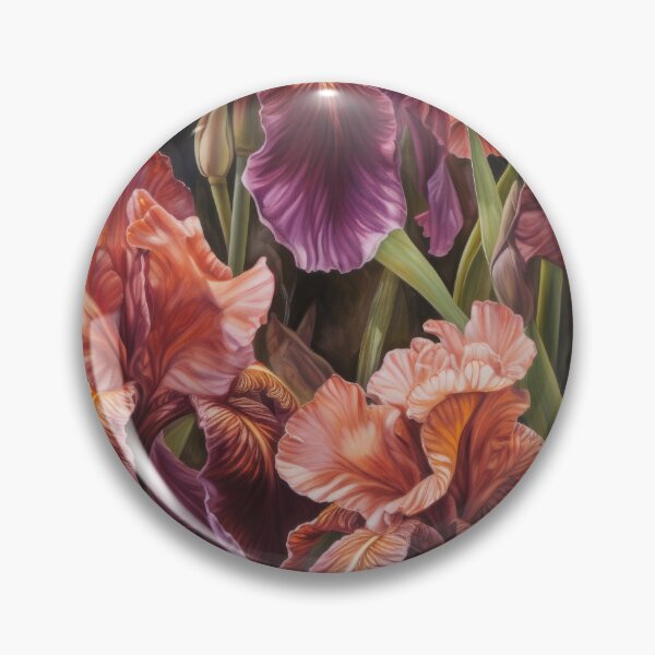 Artikelvorschau, Maroon Irises  entworfen und verkauft von Vanover Designs.