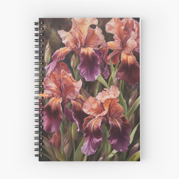 Item preview, Maroon Irises designed and sold by Vanover Designs.