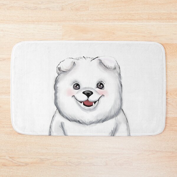 Item preview,  Björn, the Samoyed with a white background designed and sold by Ferelwing.