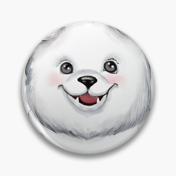 Item preview,  Björn, the Samoyed with a white background designed and sold by Ferelwing.