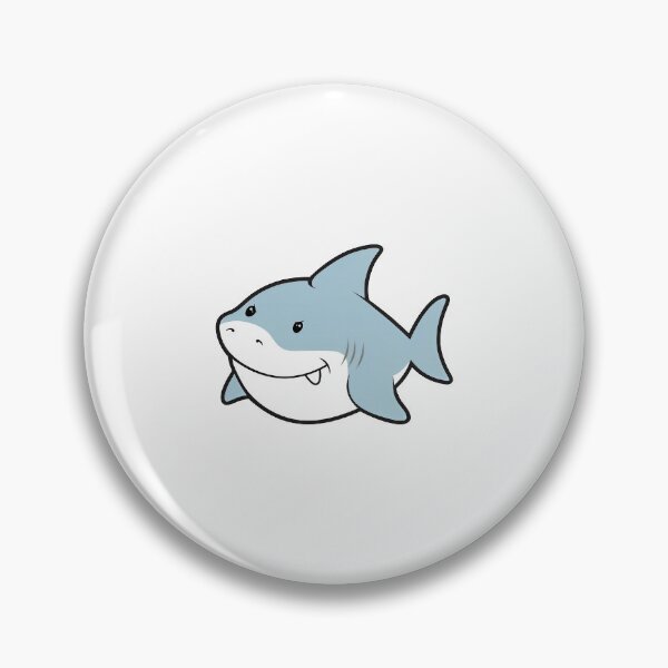 Item preview, Blue shark sticker designed and sold by Stickers N More.