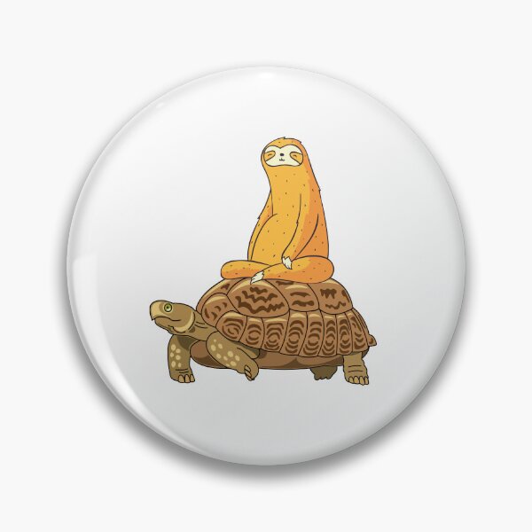 Item preview, Sloth Riding Tortoise – Sloth Riding Turtle designed and sold by Africanob.
