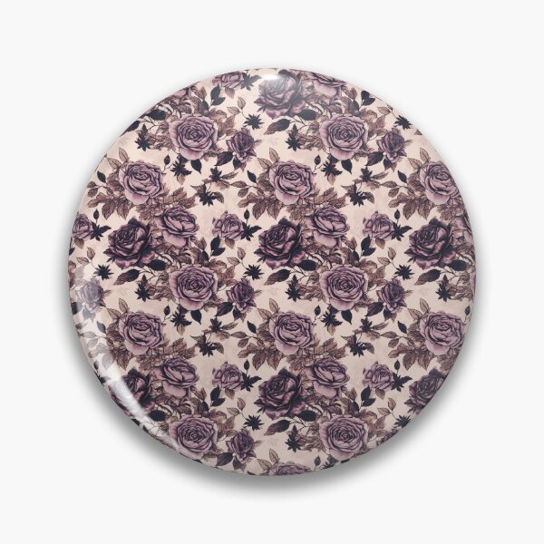 Item preview, Moody Purple Rose Pattern designed and sold by Heather Maree Design Studio.