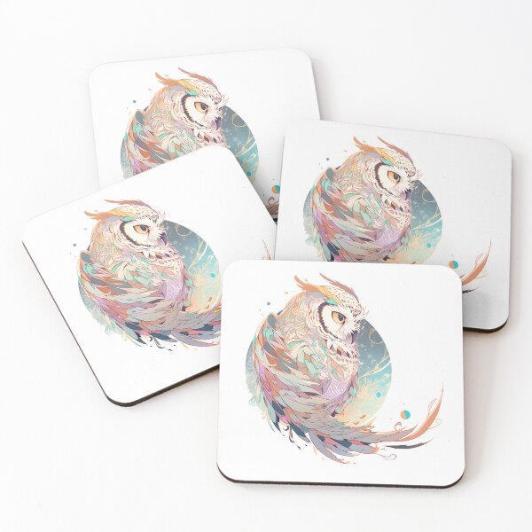 Item preview, Owl Illustration #1 designed and sold by AqueductDesigns.