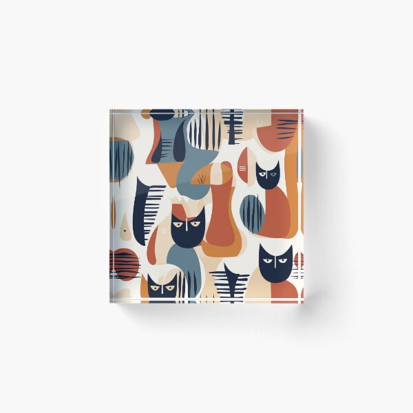 Item preview, Cats Pattern designed and sold by InkVibe.