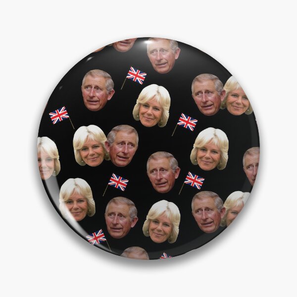 Item preview, King Charles III and Queen Consort Camilla Pattern designed and sold by ValentinaHramov.