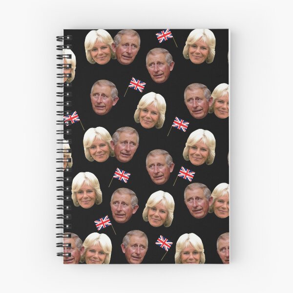 Item preview, King Charles III and Queen Consort Camilla Pattern designed and sold by ValentinaHramov.