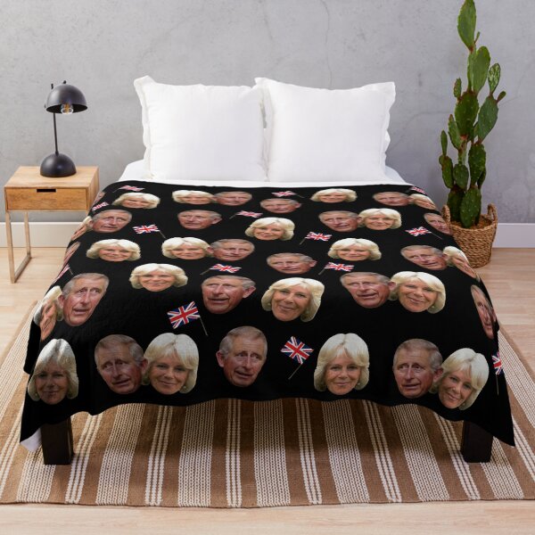 Item preview, King Charles III and Queen Consort Camilla Pattern designed and sold by ValentinaHramov.