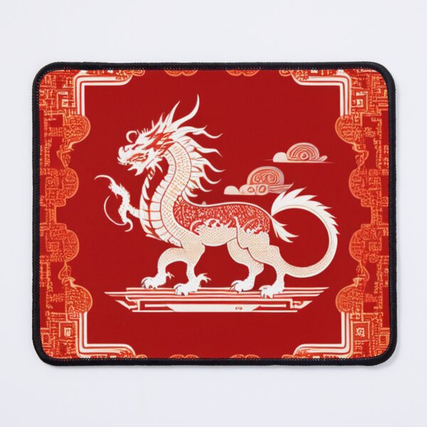 Item preview, White Firestorm Dragon Wrath Breather On Blazing Hue Background Artwork designed and sold by mrtom414.