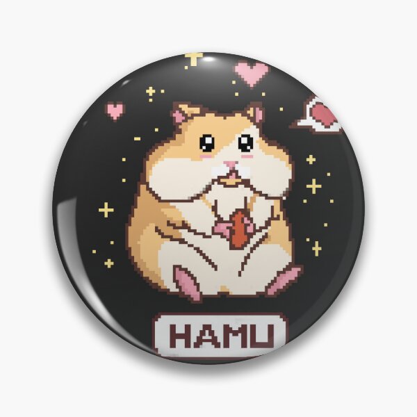 Item preview,  Hamu & Mumu Hamsters - Hamu in black designed and sold by Chaoticzarts.