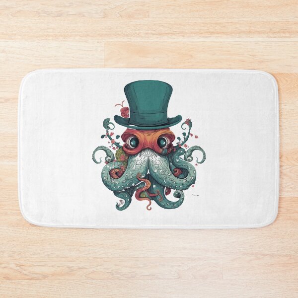 Item preview, Funny Ocean Gentleman Octopus Personality designed and sold by lessyun.