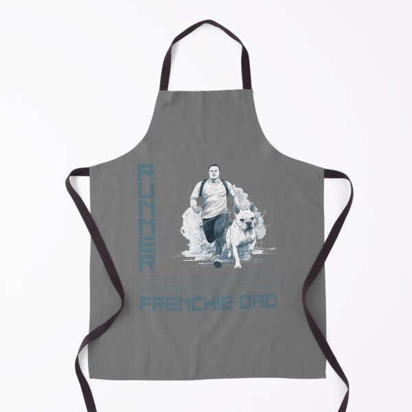 Item preview, French Bulldog Running Partner - A Motivating Design for Active Dog Dads designed and sold by brindled.