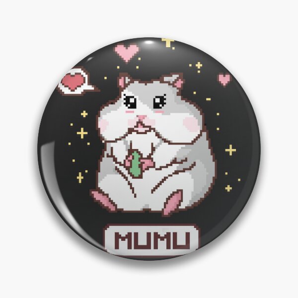 Item preview, Hamu &  Mumu Hamsters - Mumu in black designed and sold by Chaoticzarts.