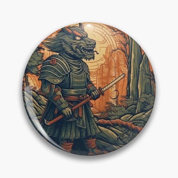 Item preview, Dragon Samurai  designed and sold by AnimeGearHub.