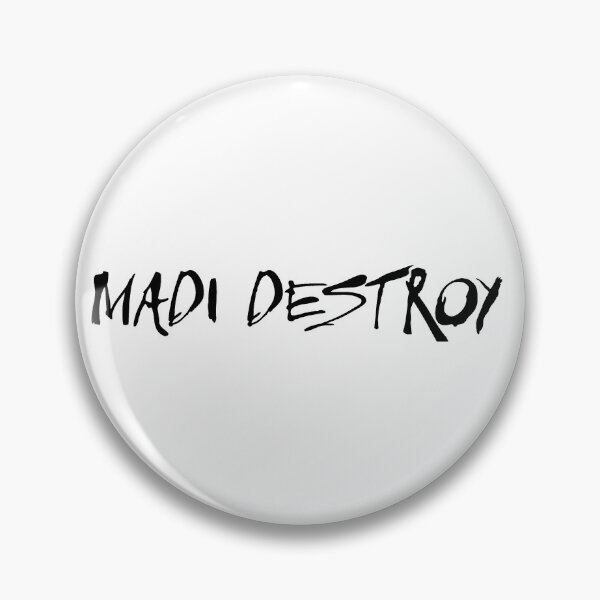 Item preview, MADI DESTROY Text Logo Black designed and sold by MADI DESTROY.