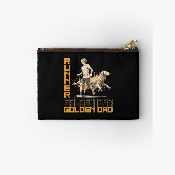 Item preview, Golden Retriever Running Partner: un diseño motivador para papás de perros activos designed and sold by brindled.