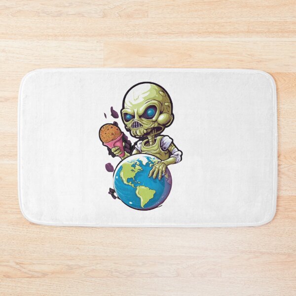Item preview, Funny Ice Cream Planet Alien Personality designed and sold by lessyun.