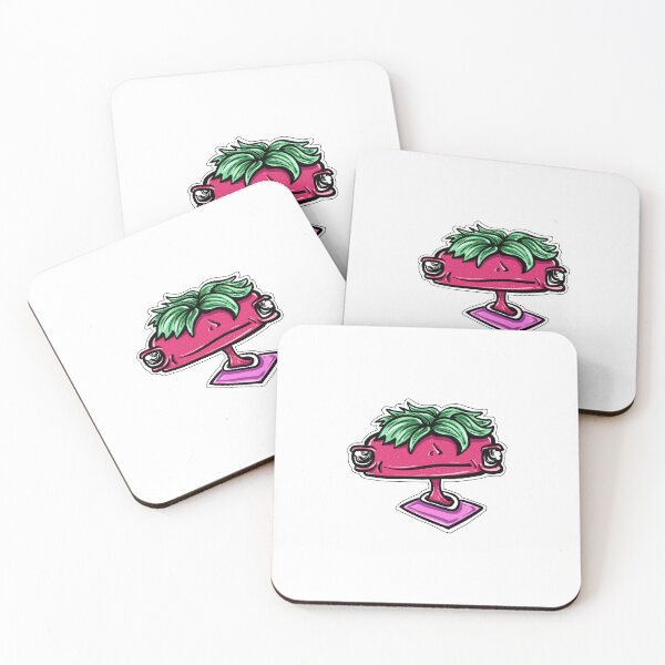 Item preview, Summer Strawberry Cartoon Character designed and sold by BobbyMillsArt.