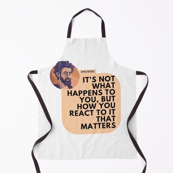 Item preview, Epictetus Stoic Quote - It's not what happens to you designed and sold by CremisArt.