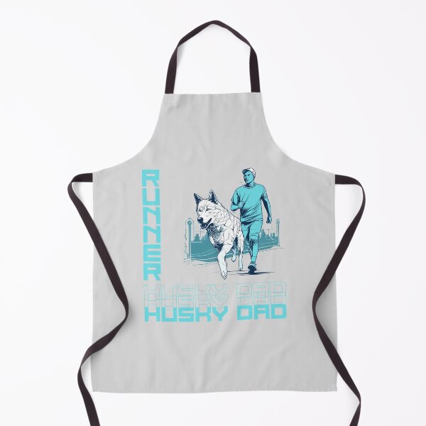 Item preview, Husky Running Partner - A Motivating Design for Active Dog Dads designed and sold by brindled.