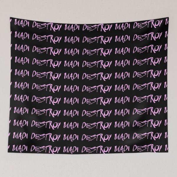 Item preview, MADI DESTROY Text Logo Baby Pink designed and sold by MADI DESTROY.