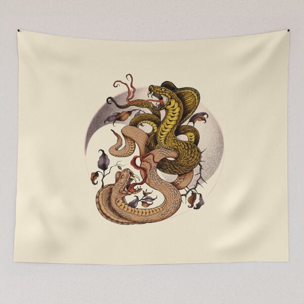 Item preview, Yin Yang Serpents designed and sold by Rômulo Queiroz.