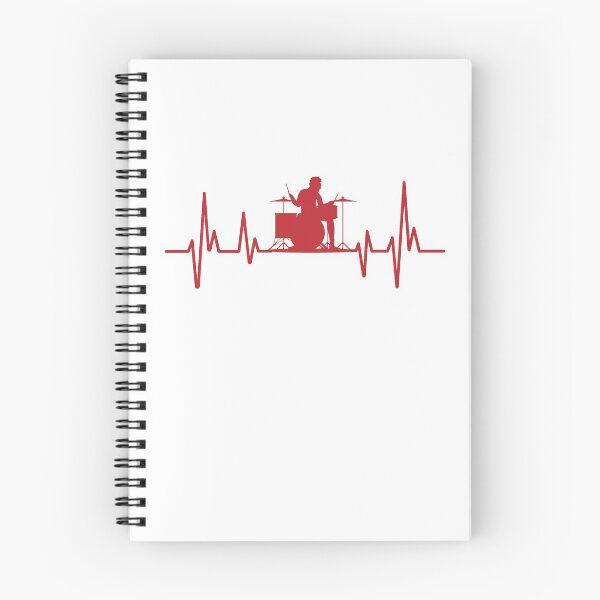 Item preview, Drum Drummer Heartbeat Funny I Love Drums designed and sold by Seas Wanda.