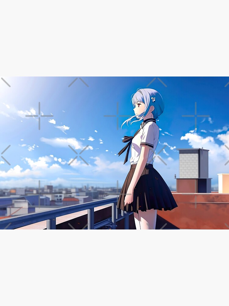 Anime Girls City Architecture Skyline Midnight Ai Art Night Skyscraper  Rooftops Cityscape City Light Wallpaper - Resolution:3136x1792 - ID:1371610  - wallha.com