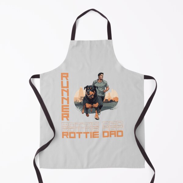 Item preview, Rottweiler Running Partner - A Motivating Design for Active Dog Dads designed and sold by brindled.
