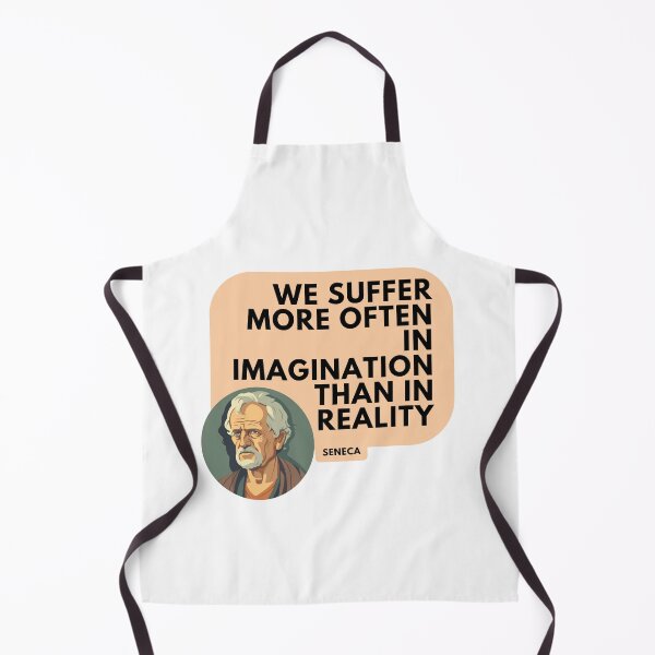 Item preview, Seneca Stoic Quote - Suffer in imagination designed and sold by CremisArt.