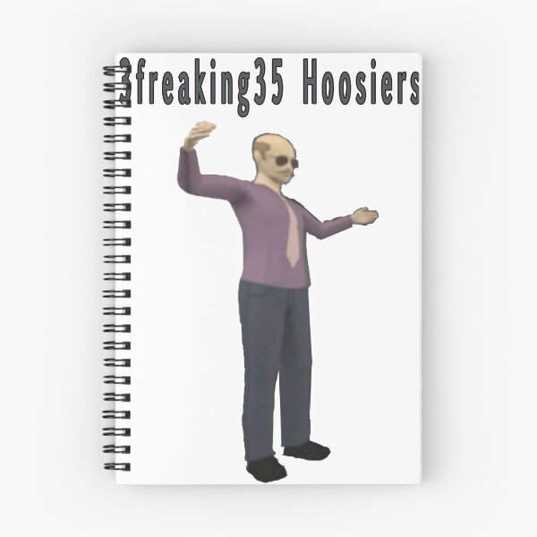 Item preview, 3freaking35 Hoosiers designed and sold by FeralJackRabit.