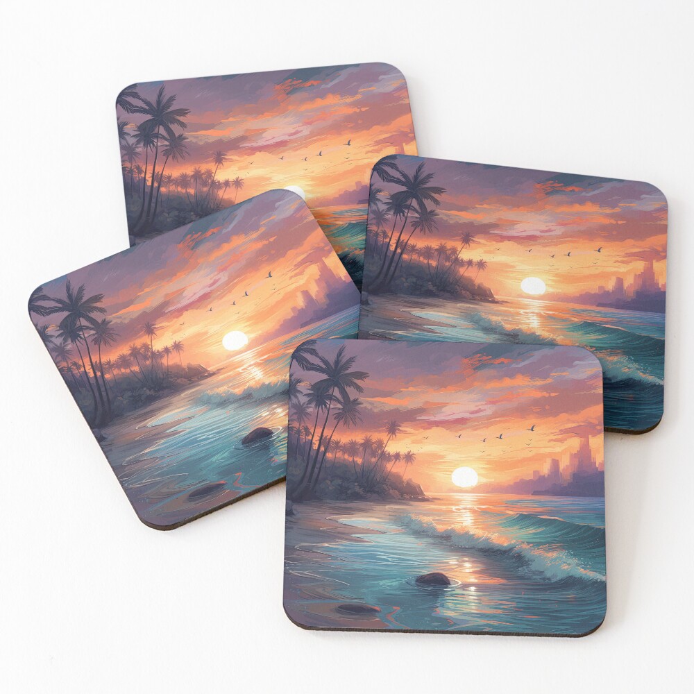Item preview, Coasters (Set of 4) designed and sold by For-Rosa.