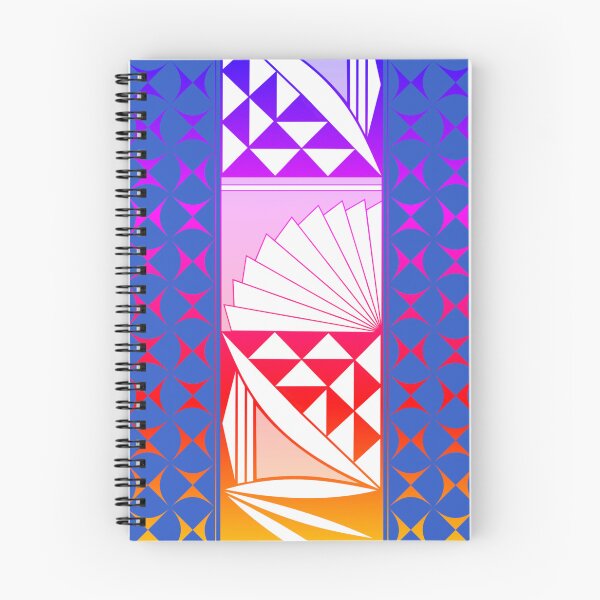 Item preview, Rainbow Southwest Native Sunrise on Blue designed and sold by NDNlook.