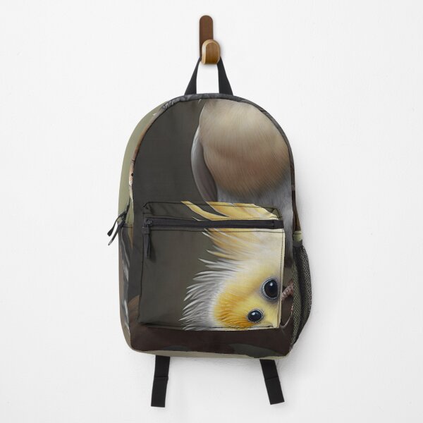 Item preview, Tiny Parrot with Gray Wings, Yellow Crest, and Small Beak designed and sold by FireScreen.