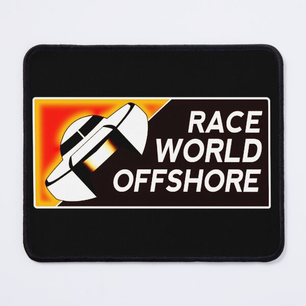 Item preview, Orange Black Race World Offshore Logo designed and sold by ChristinasMess.